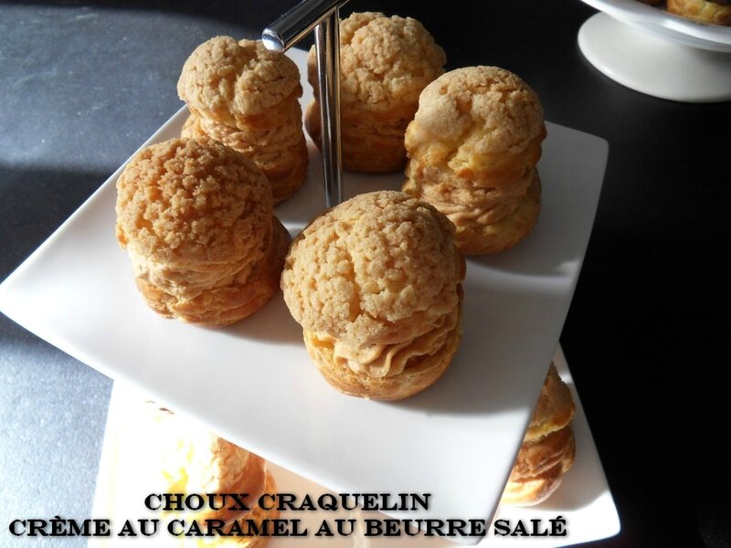 Choux Craquelin Crème Au Caramel Recettes Voyageuses De