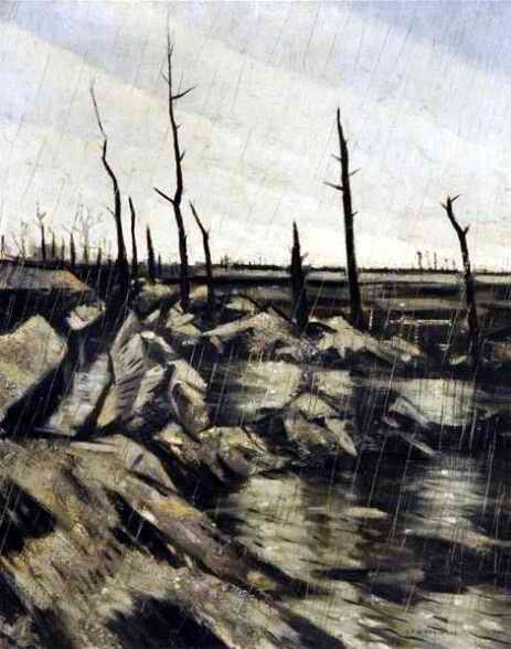 Rain and Mud After the Battle 1917