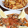 Chtitha sardines ou sardines sauce tomate a l'algeroise