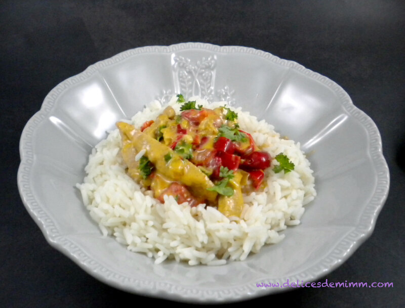 Poulet aux poivrons, recette rapide 6