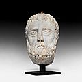 Janus head, roman, 2nd-3rd century ad