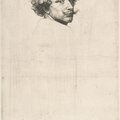Anthony van dyck, self-portrait, from the iconography, ca. 1630
