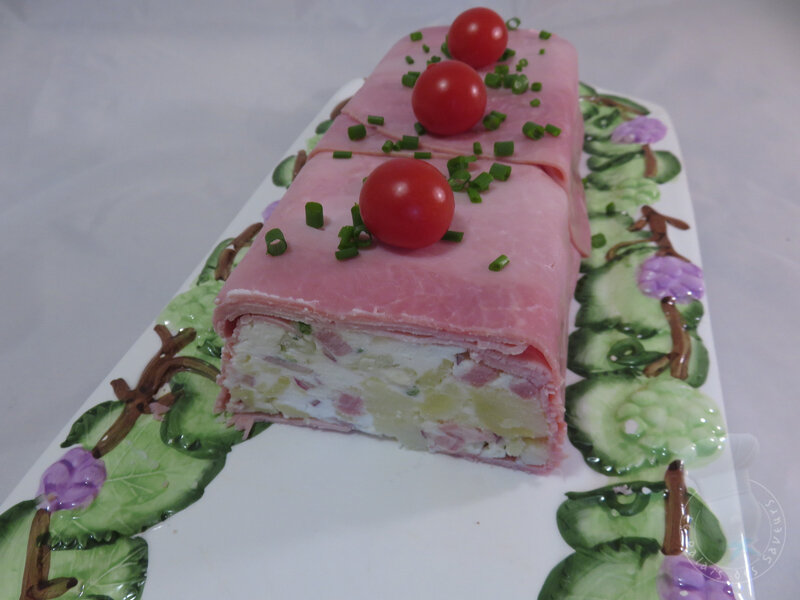 Terrine de jambon au chèvre Le Palais des Saveurs