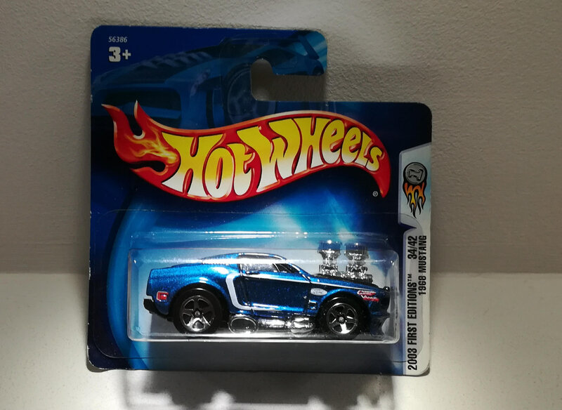 Ford Mustang Tooned de 1968 (Hotwheels)