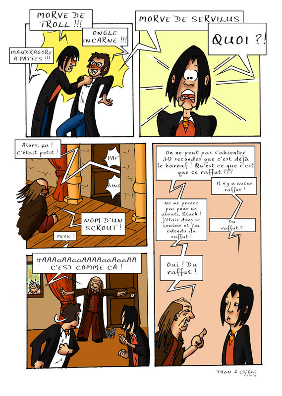 Fan'art d'une fan'fic - Harry Potter, les Maraudeurs (Page 1 couleur) - Le  blog de Than