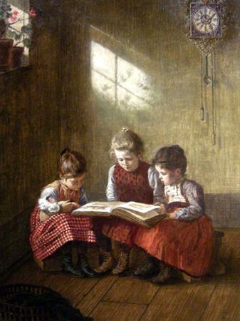 walter-firle-1859-1929-a-good-picture-book