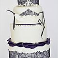Wedding cake masques detail3w