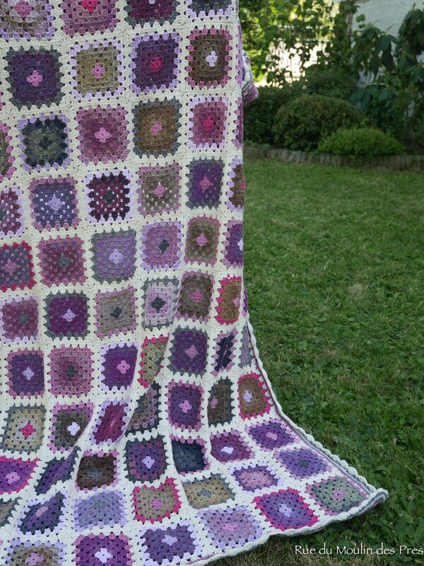 Plaid granny roses Septembre 09