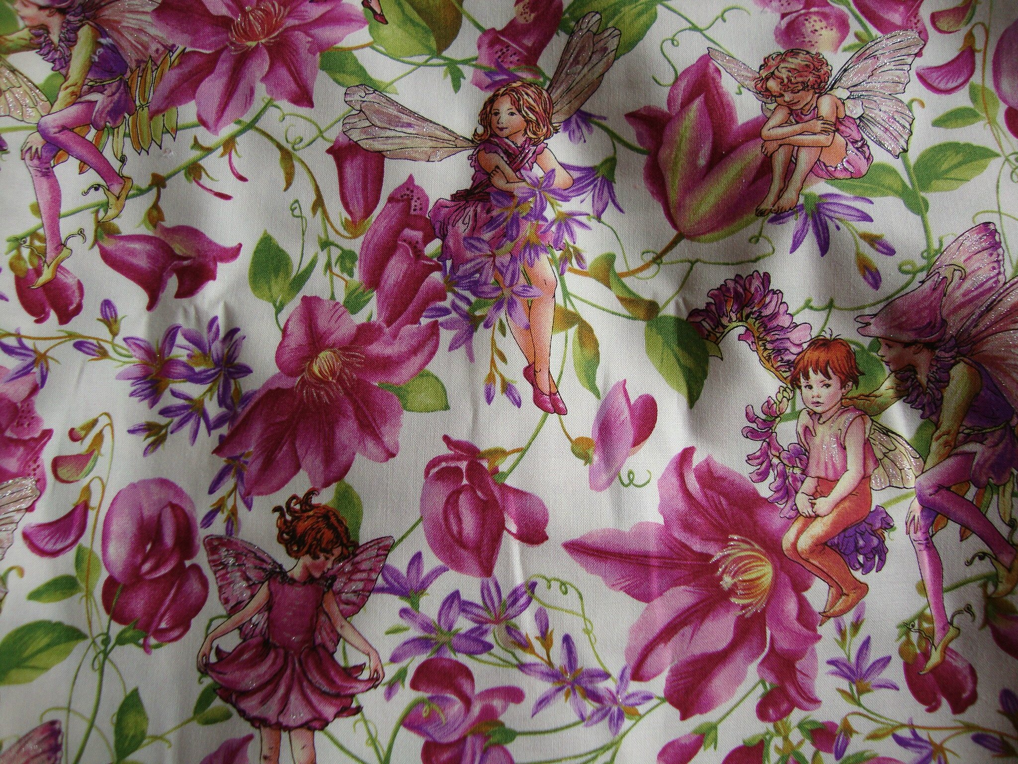 fées hiboux 001 Photo de TISSUS POUR LES APPLIQUES FILLES FEES Côté