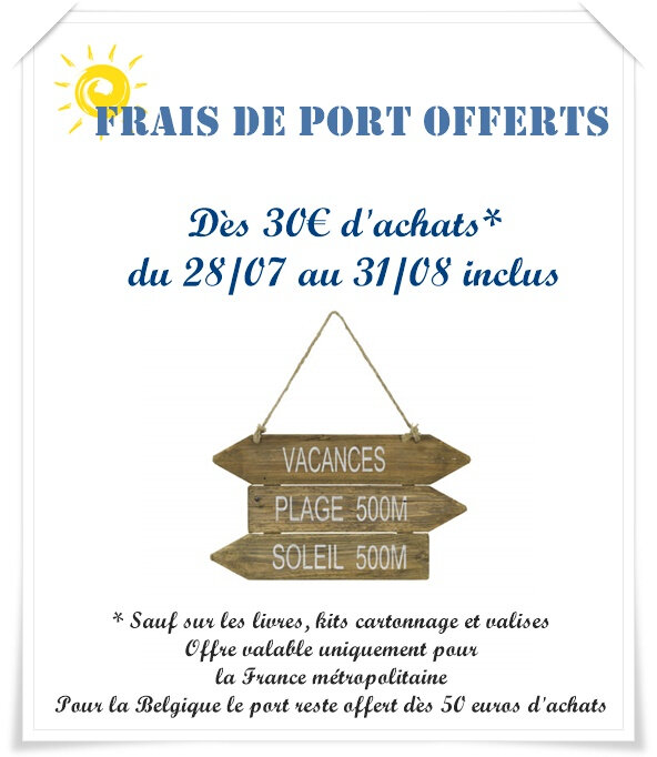 frais de port été