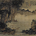 Zhang daqian (chang dai-chien) 1899-1983, ode to the red cliff after kuncan