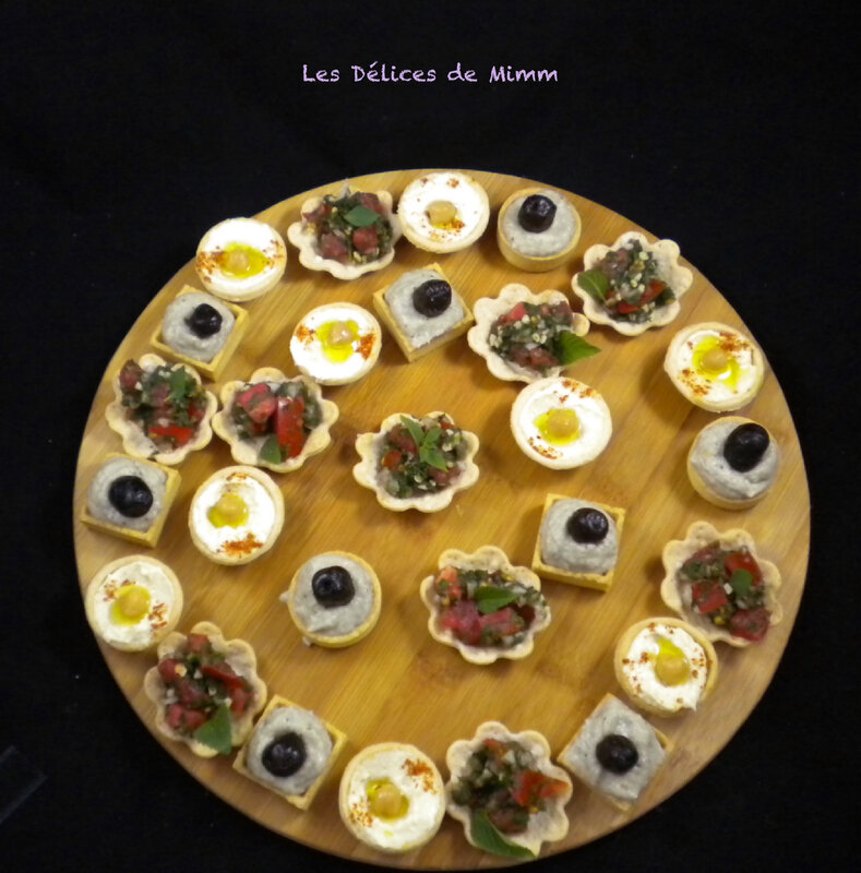 Un mini mezzé libanais en petites bouchées apéritives 2