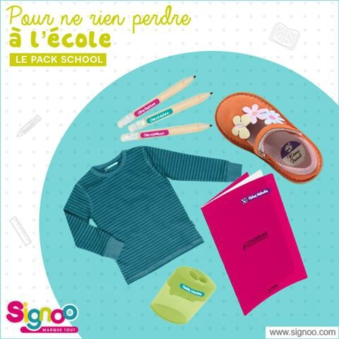 Pack School ©Signoo