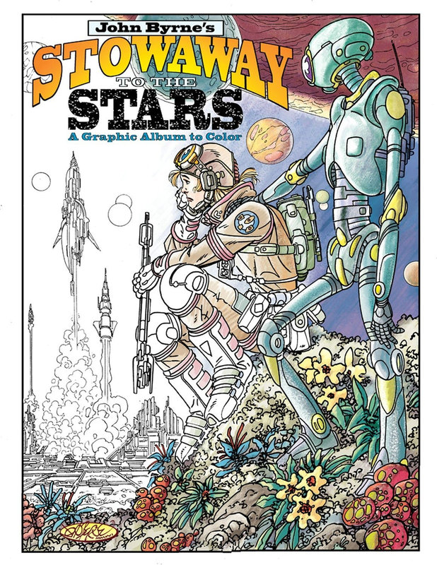 IDW john byrne stowaway to the stars GN