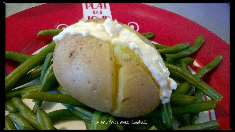 Pomme de terre sauce vache qui rit - A vos fours avec Sandra C