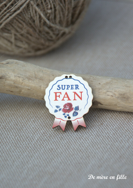 badge super fan