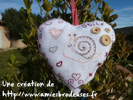 coeur escargot