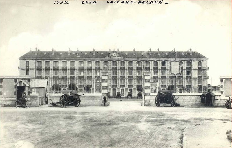 Caen caserne Decaen 1932
