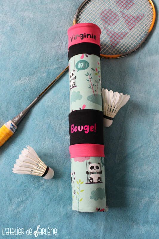 Housse de boite badminton personnalisée