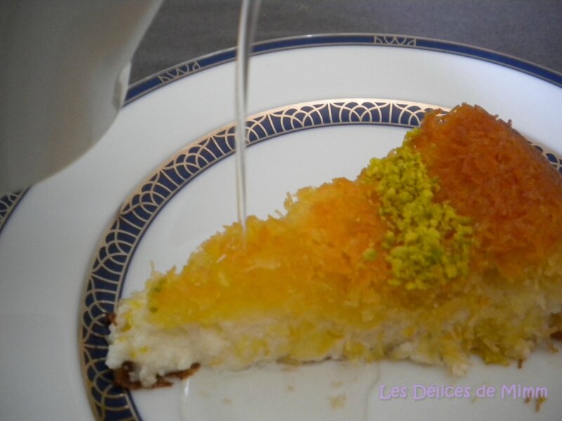 Knafeh (knefeh) ou le cheesecake libanais 4
