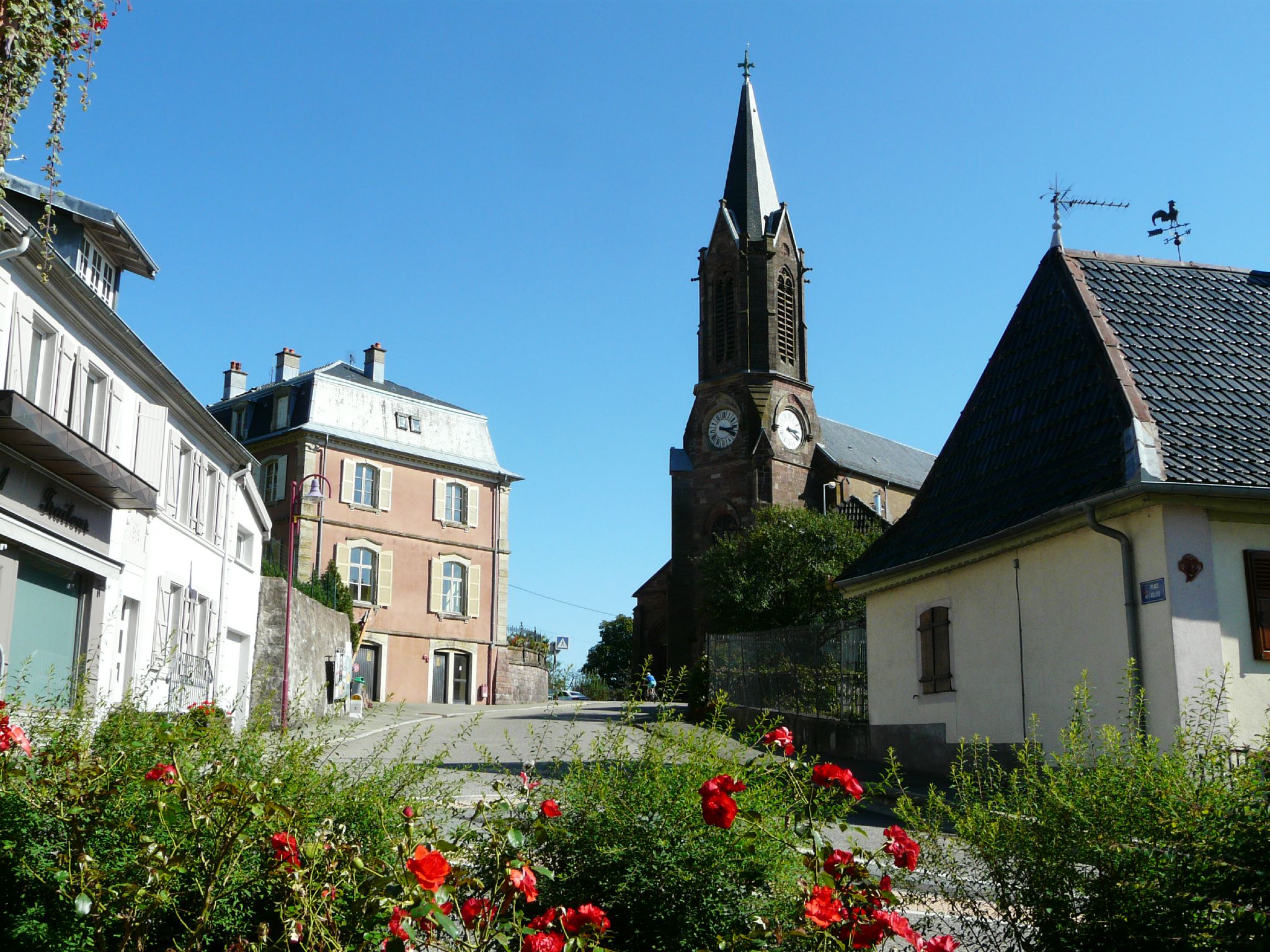 ROUGEMONTLECHATEAU (90Territoire de Belfort) CAMPINGCAR EN FRANCE