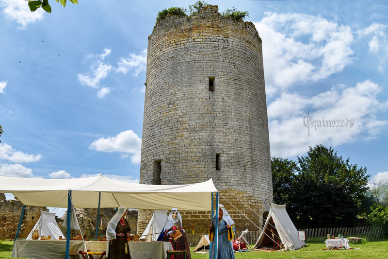 Tour Mélusine - Aliénor d'Aquitaine château Montreuil Bonnin