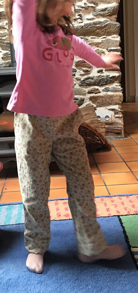 Pyjama velours rose j'ai une mamie en or bébé fille 3 MOIS