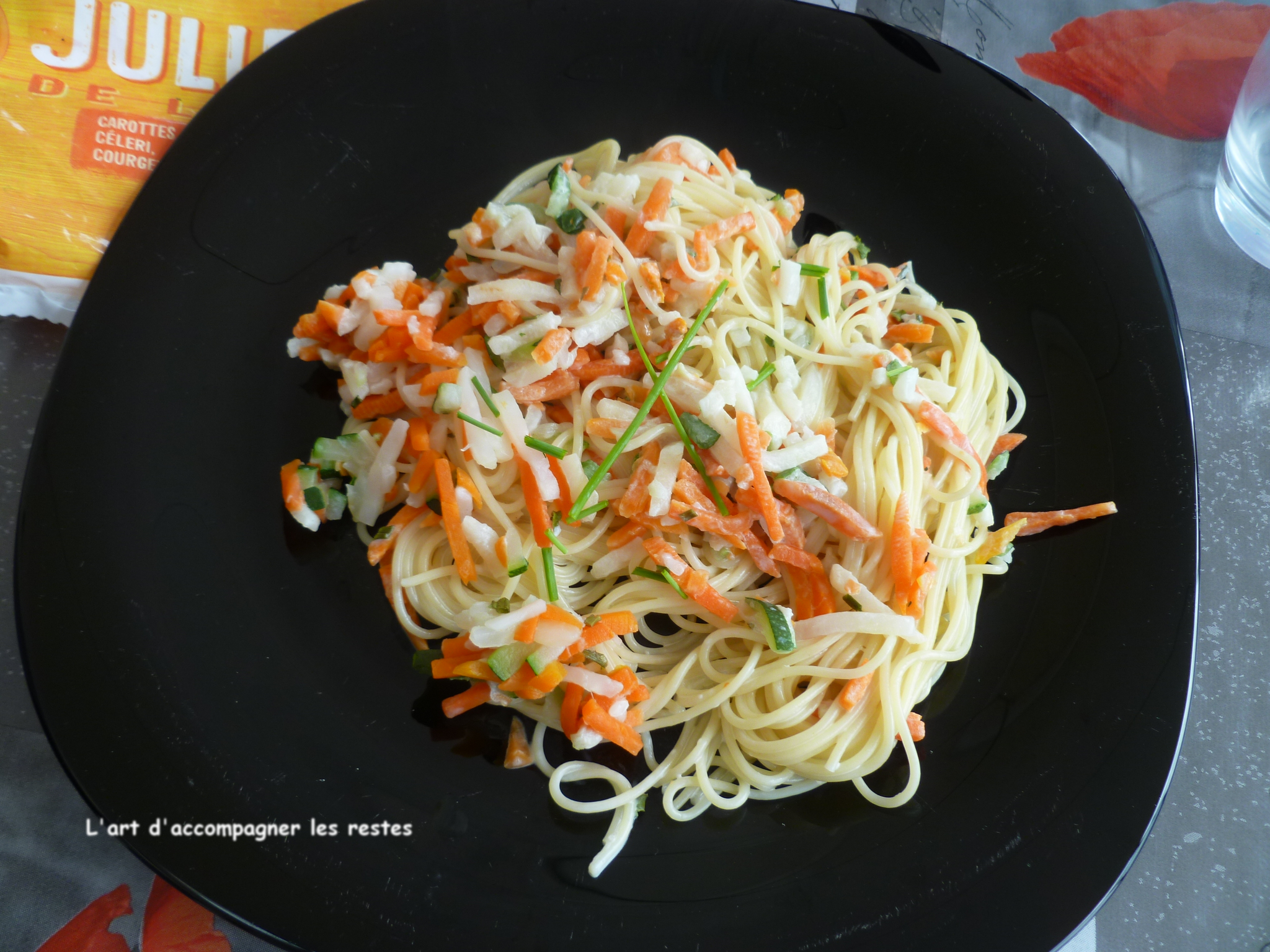 Carotte à La Carbonara Weight Watchers Spaghettis aux petits légumes ww - L'art d'accompagner les restes