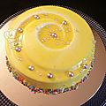 Entremets et charlotte mangue passion et dacquoise coco de michalak