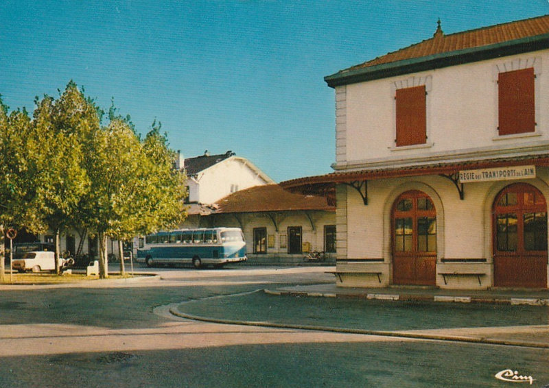 Gare AmbérieuenBugey (Ain). gares et trains Gare AmbérieuenBugey (Ain). gares et trains