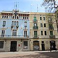 La place de la ville de gracia : barcelone le 1er mai 2014 (2)