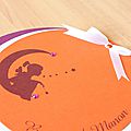 Faire part lune et les étoiles : 2ème édition.