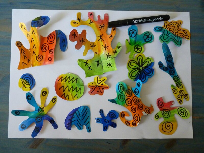 173_Compositions abstraites_Sculptures de papier19