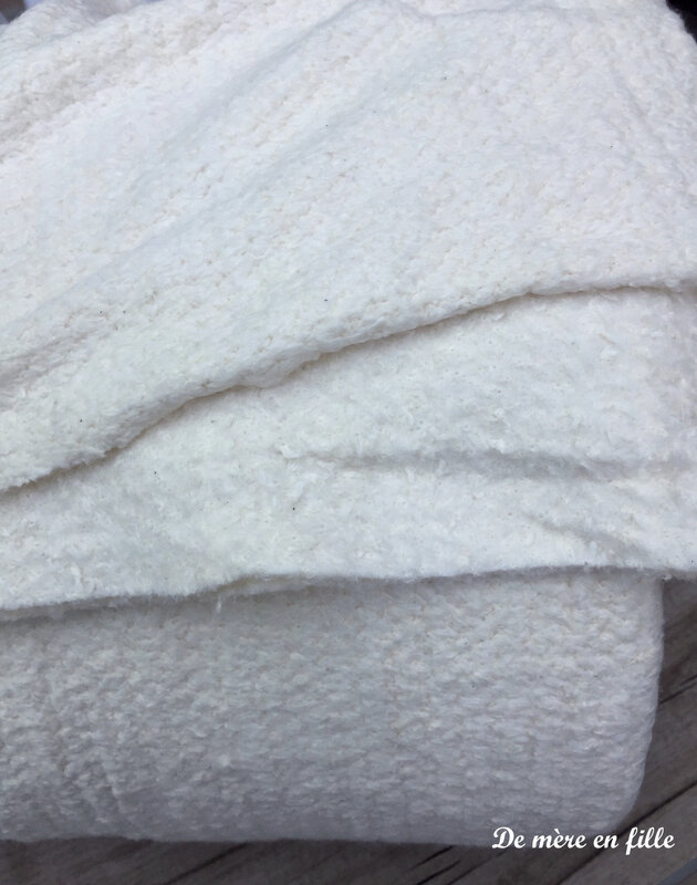 pure coton sur non tissé
