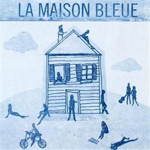 RÃ©sultat de recherche d'images pour "une maison bleue dessin"