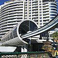 Une station exceptionnelle du Monorail à Pyrmont Bridge