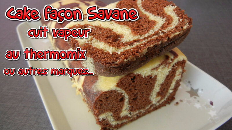 Cake Style Savane Cuit A La Vapeur Au Thermomix Ou Tout Autre Robot Du Meme Style Recette Prunille Fait Son Show