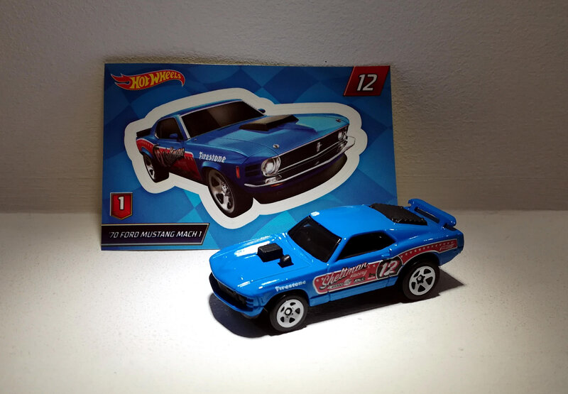 Ford Mustang mach 1 de 1970 (Hotwheels) 01