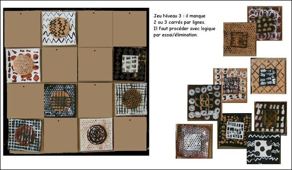 58_AFRIQUE_ Sudoku africain (jeu niveau3)