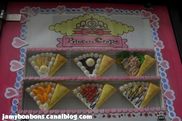 Princess Crêpe 3 Rue Des Ecouffes 75004 Paris Princess Crepe @Paris - Les gourmandises de Jamy Bonbons
