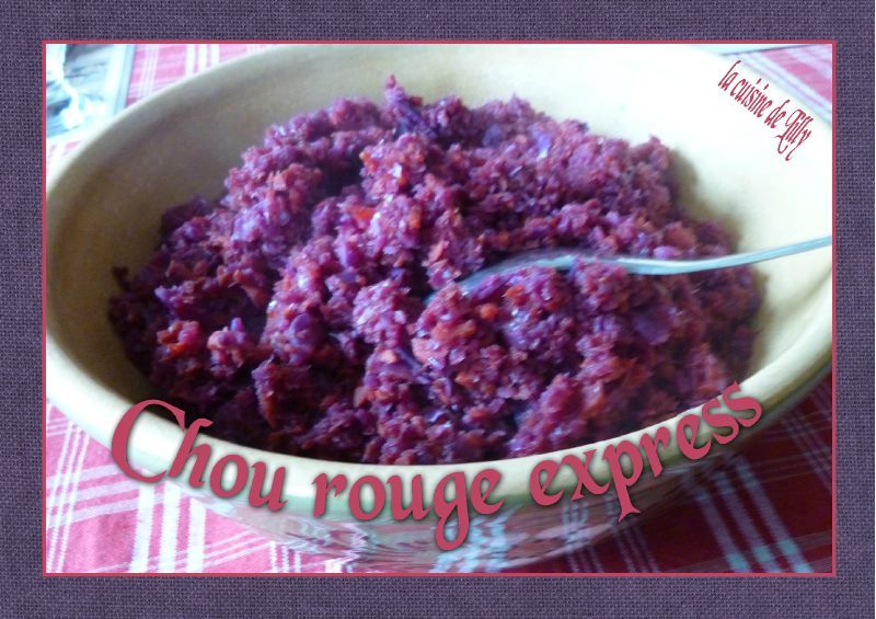 Chou Rouge Express La Cuisine De Lilly