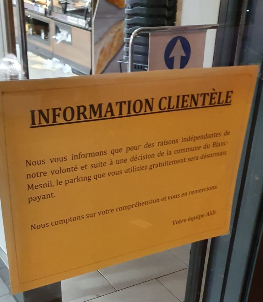 MEIGNEN INSTALLE LE PREMIER PARKING PAYANT AU BLANCMESNIL FOLIO DU