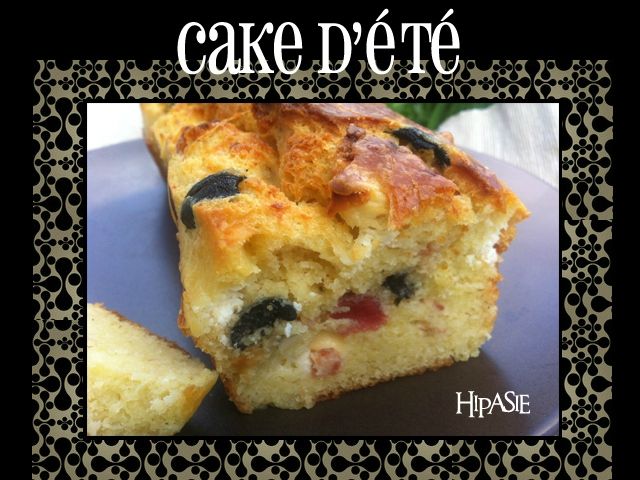 Cake Sale Au Jambon Cru Chevre Et Olives Quand Hipasie Cuisine