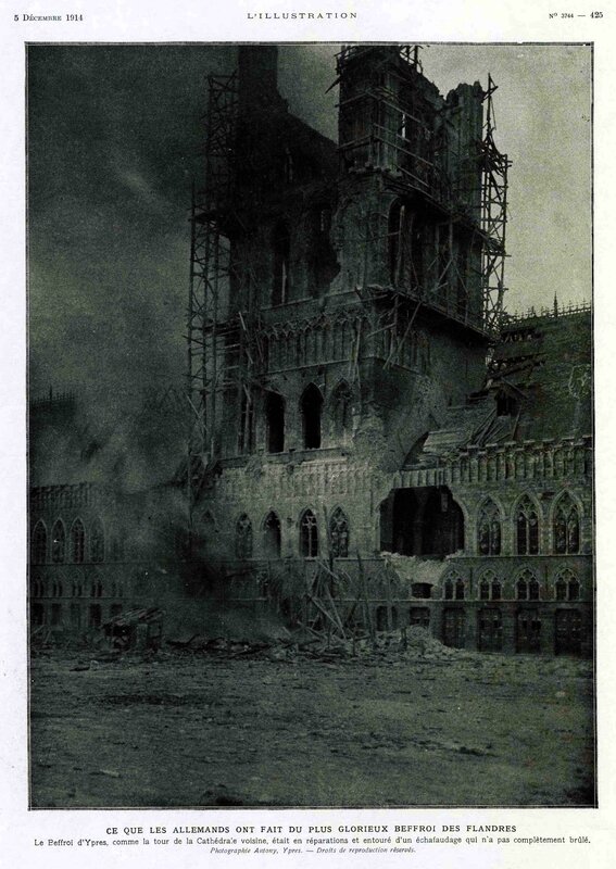 L'illustration Ypres destruction3