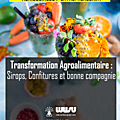 Transformation agroalimentaire : confitures, sirops et bonne compagnie