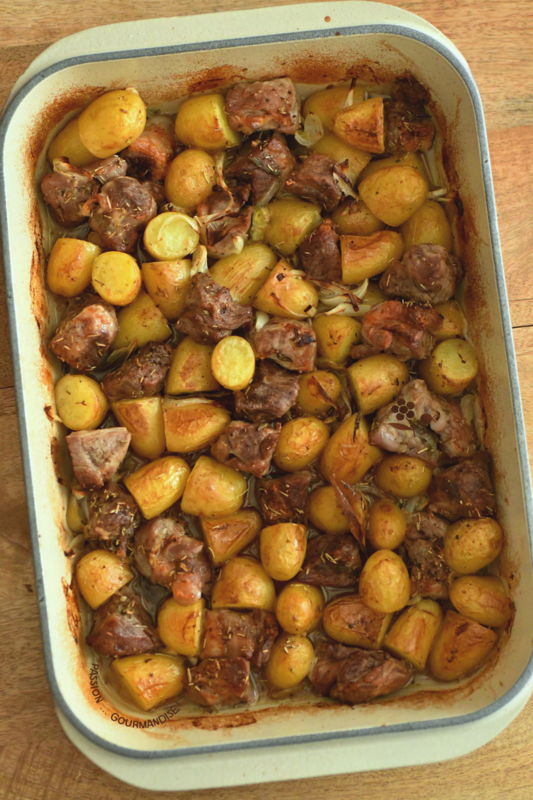 Agneau & pommes de terre au four_2