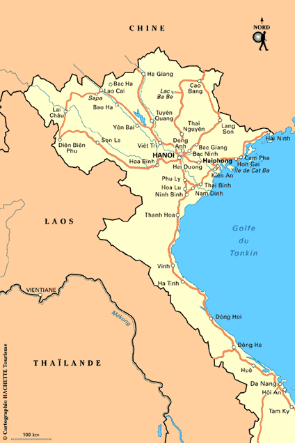 carte du vietnam nord Arrivee Au Vietnam Vietnam carte du vietnam nord