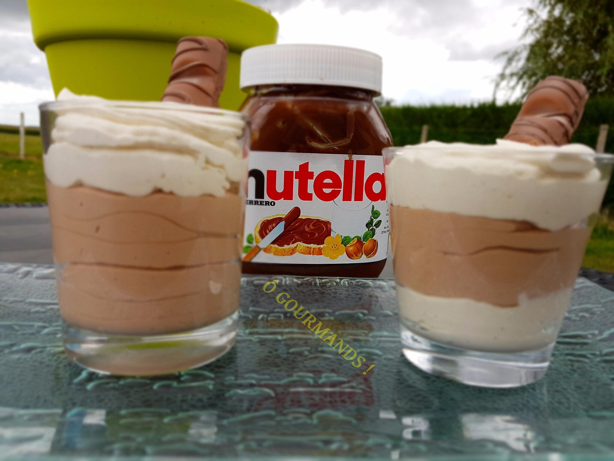 Mousse Nutella O Gourmands