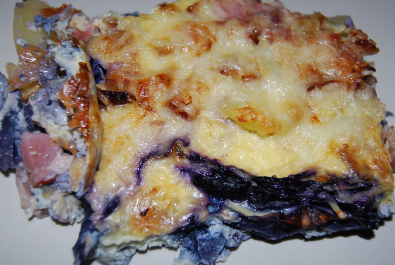 Gratin De Chou Rouge Humm A Vos Fourchettes