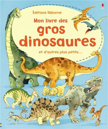 Mon livre des gros dinosaures couv